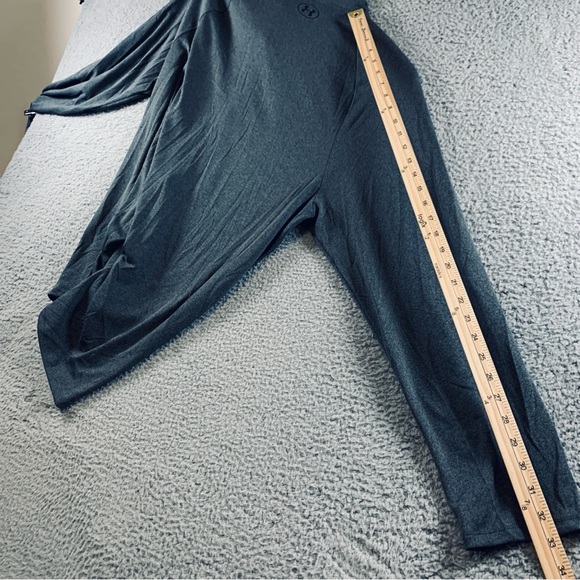 Under Armour Men's 1/2 Zip Long Sleeve Sweatshirt Loose Heatgear Gray‎ XXL - Picture 10 of 10